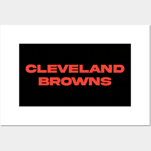 Cleveland browns Posters and Art